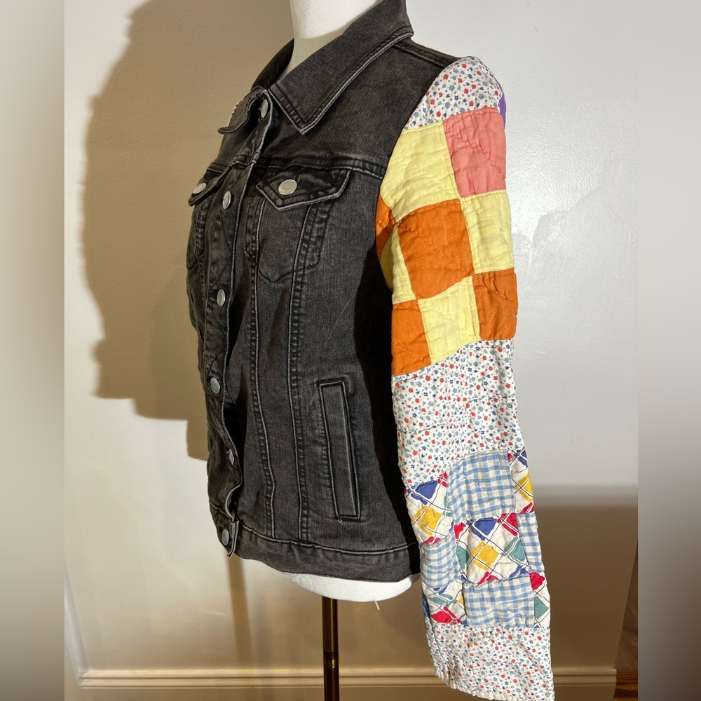 Shapeau Patchwork Jean Jacket - image 2